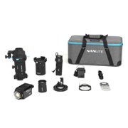 Nanlite Forza 60B II 72W Bi-Color LED Video Spotlight with Projection Attachment Kit