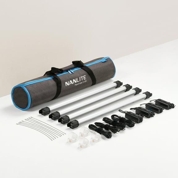 Nanlite PavoTube II 15C 2' 30W RGBWW LED Tube 4-Light Kit