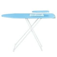 thumbnail image 1 of Nanly Ironing Board Full Size, Foldable Ironing Board with Removable Heat-Resistant Cover 42" 4-Leg Fold-Up Extended Ironing Board Blue Plaid Pattern Ironing Board, 1 of 10