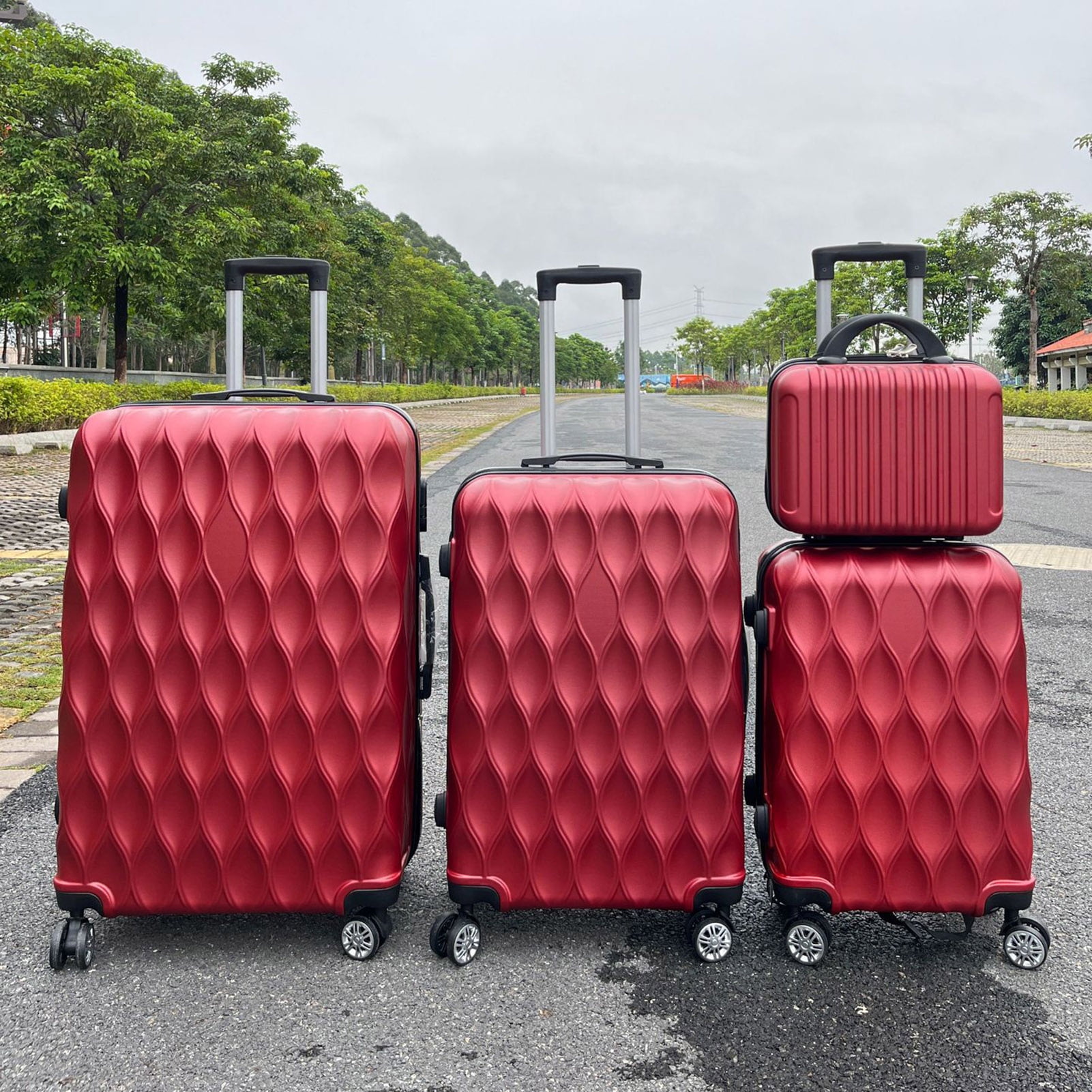 Are hard suitcases waterproof when checked on an airplane?