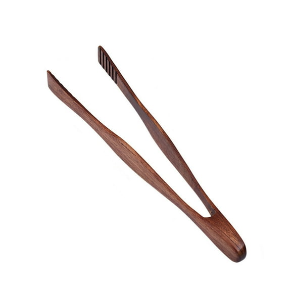 Nanmu Food Clip, Restaurant Buffet Barbecue Clip, Kitchen Home Portable Baked Food Clip, Wooden Material, Smooth Surface, Heat-Resistant, Easy To Operate, Dishwasher