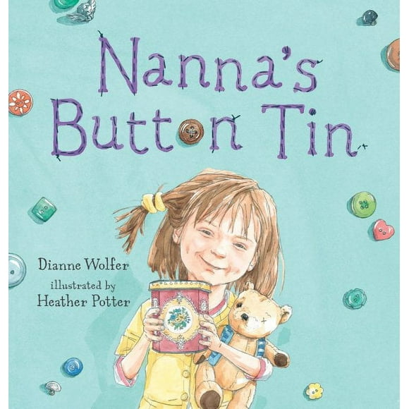 Nanna's Button Tin (Hardcover)