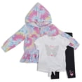 thumbnail image 1 of Nannette Toddler Girl 3Pc Jacket Set W/Headband, Size 2T-4T, 1 of 6