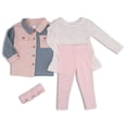 thumbnail image 1 of Nannette Toddler Girls 3Pc Jacket Set W/Headband, Size 2T-4T, 1 of 7