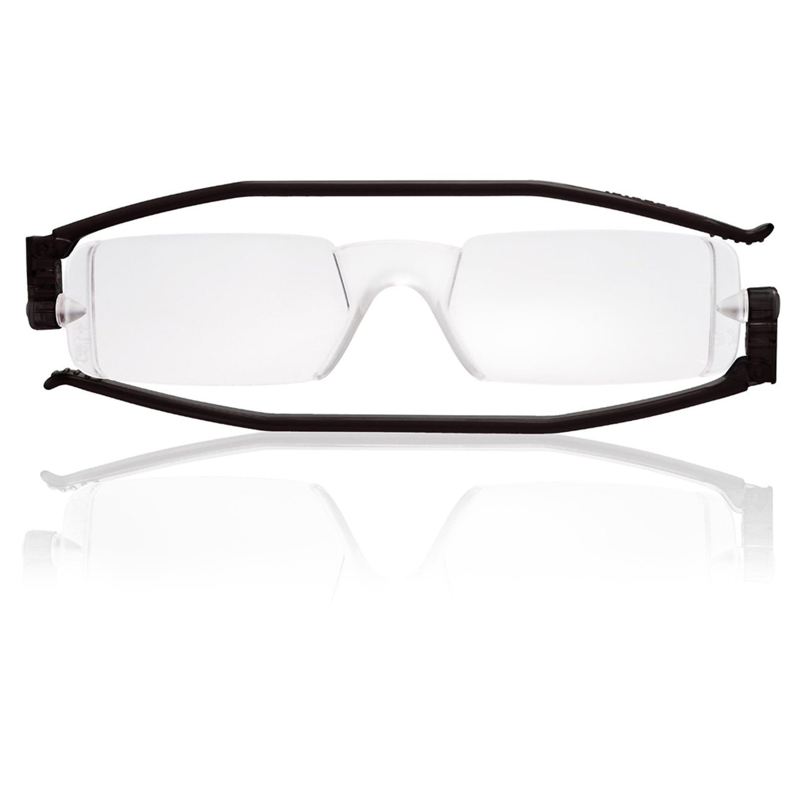 Nannini Italian Folding Travel Reading Glasses Black 2.5