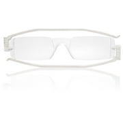 Nannini Italian Folding Travel Reading Glasses Crystal Temples 1.5