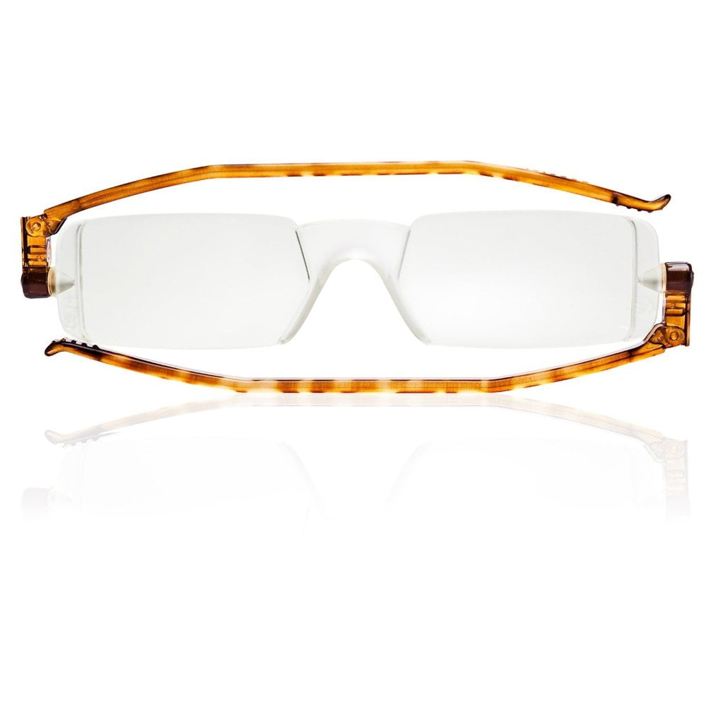 Nannini Italian Folding Travel Reading Glasses Tortoise 1.5