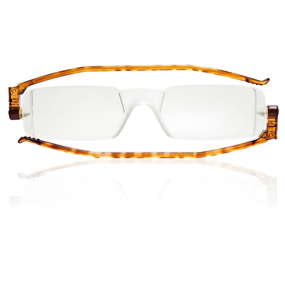 Nannini Italian Folding Travel Reading Glasses Tortoise 1.5