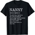 thumbnail image 1 of Nanny Definition Grandma Mother Day Gifts Women T-Shirt, 1 of 3