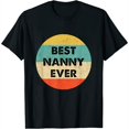 thumbnail image 1 of Nanny Womens T-Shirt Black 2X-Large, 1 of 5