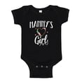 thumbnail image 1 of Nanny's Girl Baby Bodysuit One Piece 12 mo Black, 1 of 3