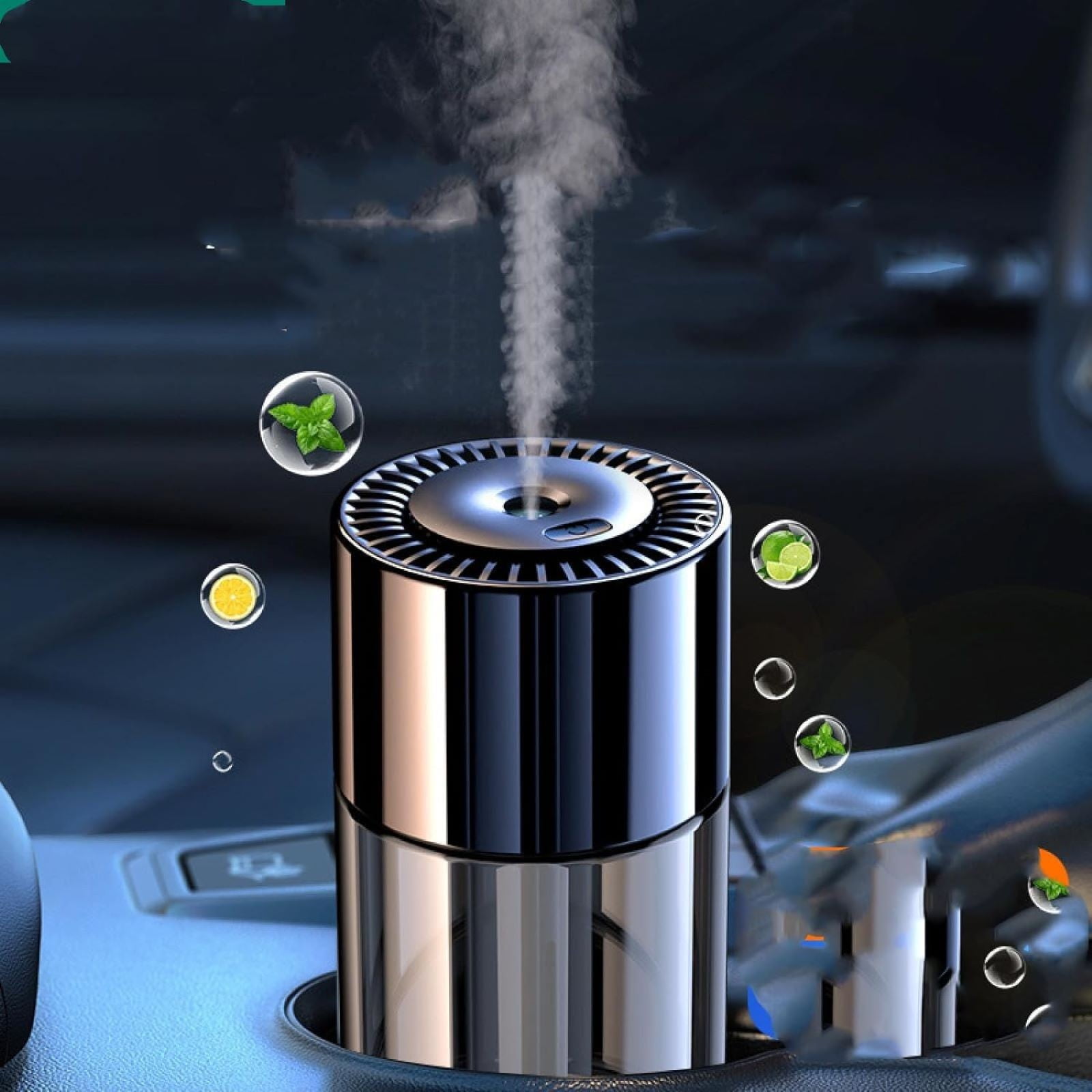 Nano Atomized Diffuser For Oils In Large Spaces Mobile Wireless