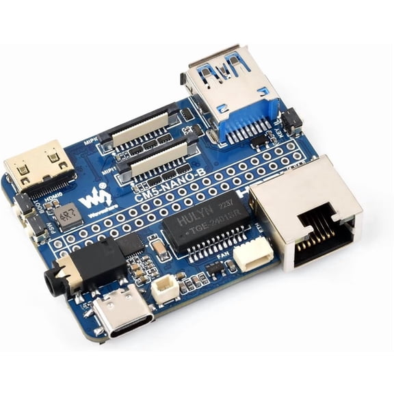 Nano Base Board (B), Compatible with Compute Module 5, Same Size As The CM5, Base Board for Compute Module 5 Lite/eMMC