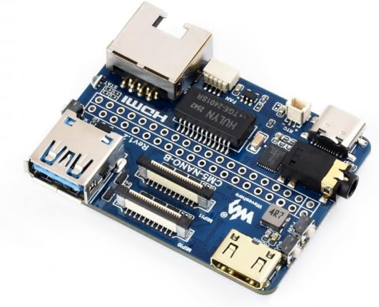 Microprocessor Base Board Nano Base Board B for Compute Module 5 Compact IoT Development Board ...