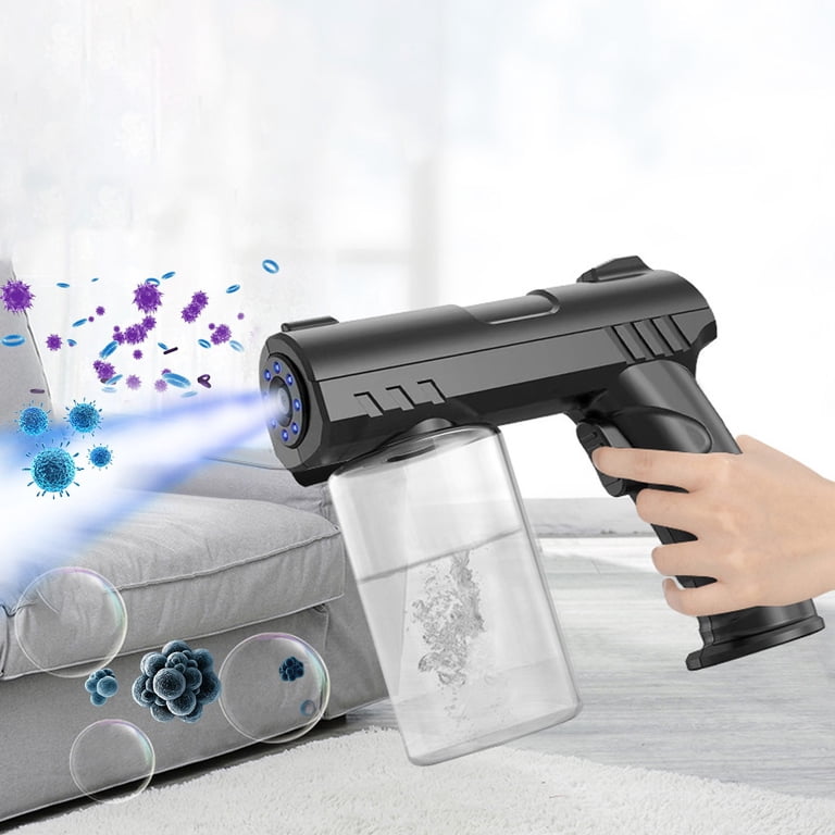 elfbar elfa kaufen Nano Blue Light Atomizer Spary Gun,Nano Spray Gun,Atomizer Spray Bottle  Gun,Handheld Cordless Fogger Machine, After Shave Barber Steam Spray  Gun,Atomizer Sprayer for Home,Car 27 OZ