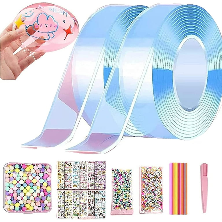 Upgrade Nano Tape Bubble Kit, Double Sided Tape Plastic Bubble,elastic Tape  New