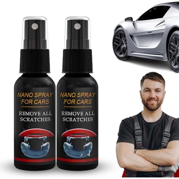 Nano Car Scratch Remover Spray, Restore Auto Gloss, Repair Minor Scratches, Multi-Surface Friendly
