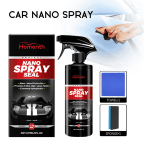 Nano Car Spray, Car Nano Quick Coating Spray, High Protection Nano Car Spray Fast Repair Scratch Repair, Scratch Remover, Car Wax for Cars (237ML)