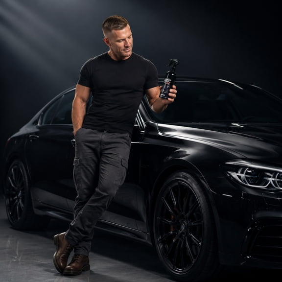 Nano Car Spray, Nano Scratch Remover, Scratch Repair, Car Repair Spray Ceramic Coating Polishing Spraying 300ML Black