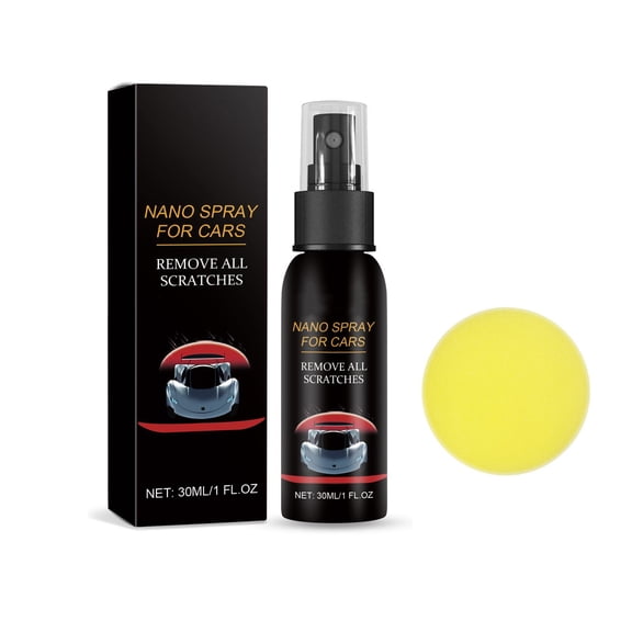 Nano Ceramic Car Coating Spray, Scratch Repair Paint Sealant for Auto Detailing & Protection