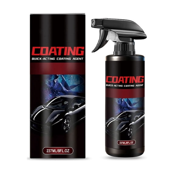 Nano Ceramic Coating Spray,Incredible Shine & Protection for Car Paint,Extreme Water Beading, Safe for Cars, Trucks, Motorcycles, RV's & More