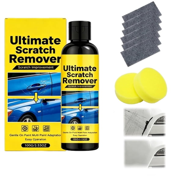 Nano Cloth Car Scratch Remover, Nano Polix Ultimate Scratch Remover, Car Scratchs Repair Paste Deep Scratch