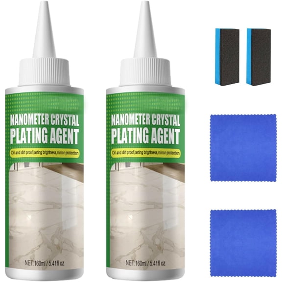 Nano Crystal Coating Agent for Tile & Furniture, Marble Nanometer Crystal Plating Agent, Coating Of Stone Nanocrystals, Scratch Repair, Long-Lasting Polishing