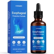 Nano Esophageal Protection Drops - Containing Slippery Elm Bark, Zinc, L-Carnosine, L-Glutamine & Aloe Extract - Soothes Digestive Discomfort, SupportsHealthy Throat & Stomach - 2oz60ml