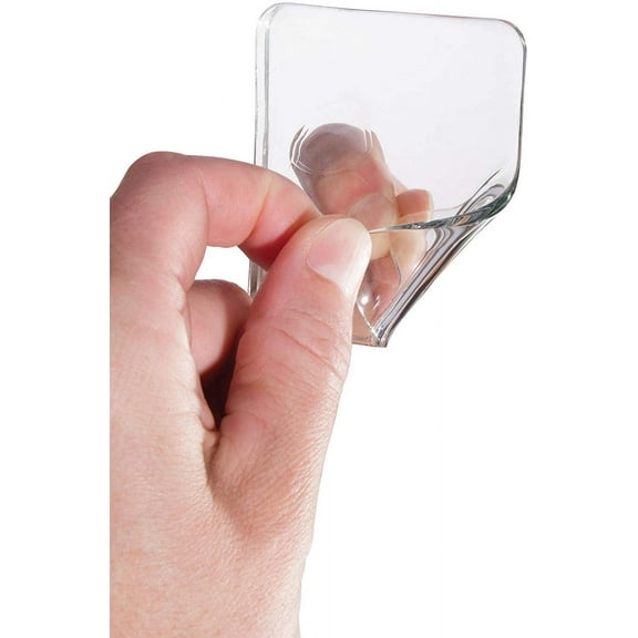 Nano Gel Pad Car Sticky Pad - 10 Pack Reusable Super Sticky Gripping Pads - Super Gripping Sticky Pads for Car Dashboard - 2 Sizes Magic Sticky Pads Clear Holds Objects Under 5 Lbs