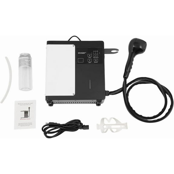 Nano Hair Steamer, 1750W Hair Color Processor Multifunctional Hair Dyeing Machine with External Water Tank & Pipe, Professional Nano Mist Salon Steamer Equipment