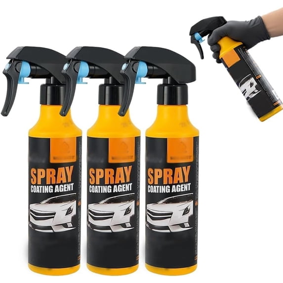 Nano Hydrophobic Ceramic Coating, 2026 New Car Coating Spray Kit, Easy ...