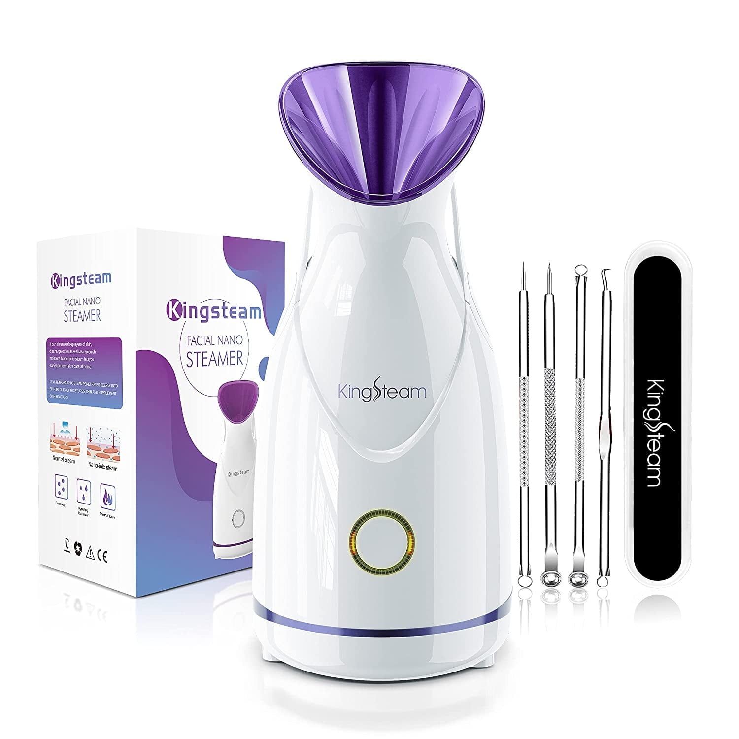 Customer reviews for Nano Ionic Facial Steamer & 4-Pc Face Skin