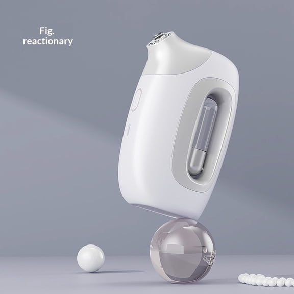 Nano Ionic Steam Device, Hot Mist Humidifier with One-Touch Control, Portable Household Steam Tool, Practical Gift for Daily Use - WHITE