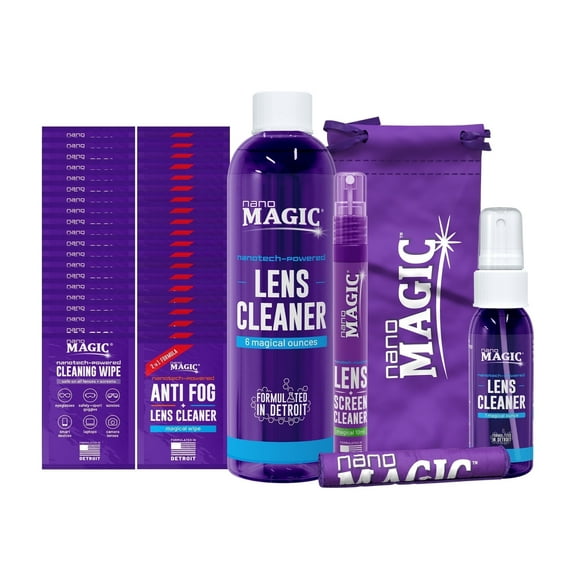 Nano Magic Lens Cleaning Kit, Ultimate 45-Piece Set for Glasses and Screens