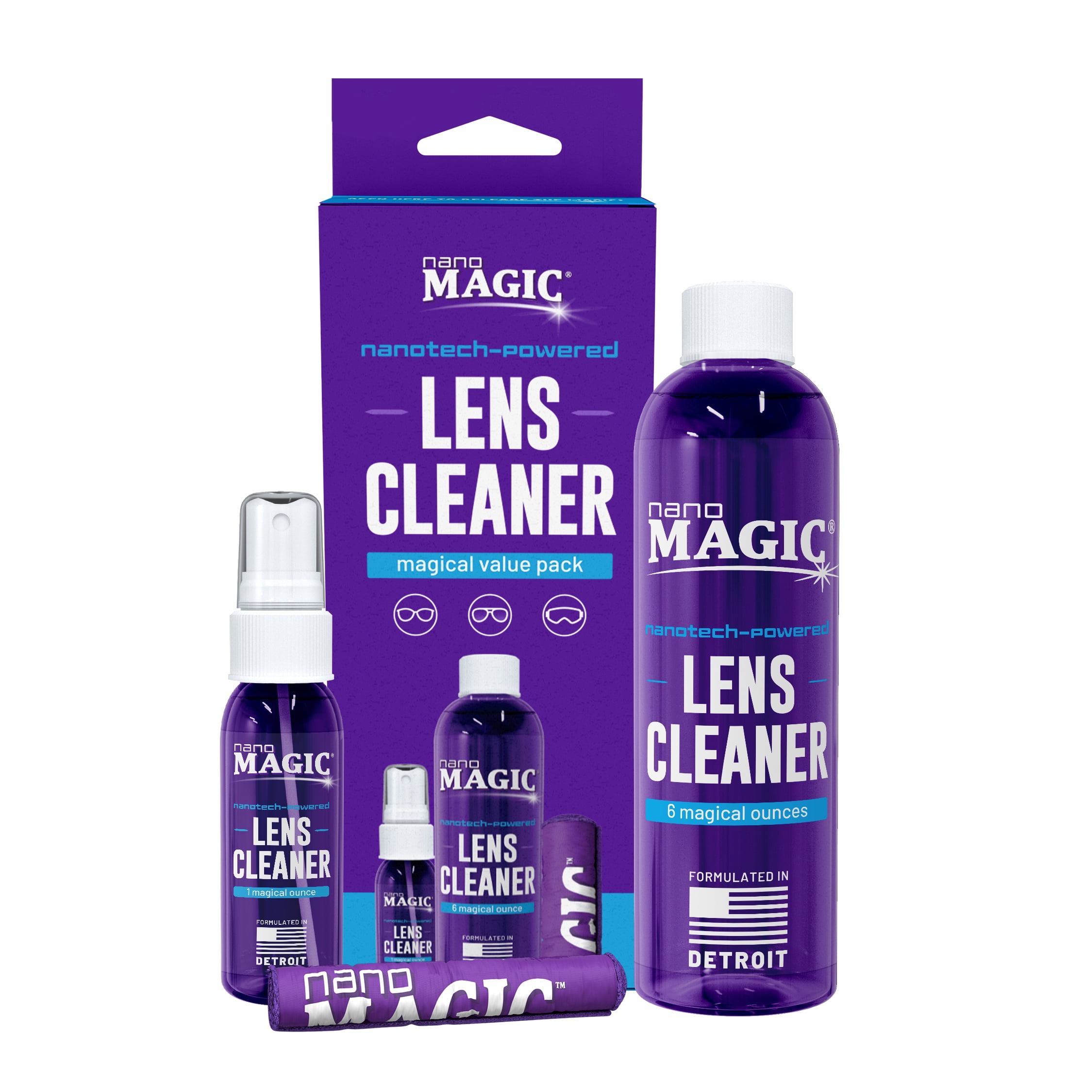 Nano Clear Advanced Reviews Consumer Reports Nano Magic Lens Cleaner Value Pack, 7 fl oz - Walmart.com