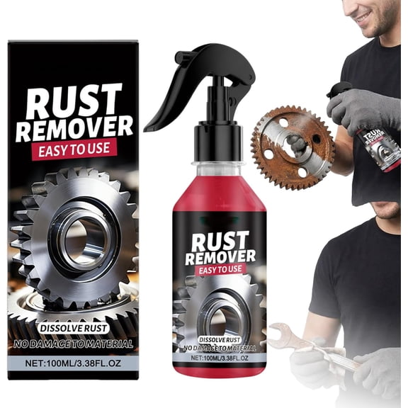Nano Metal Rust Remover Spray, Polishing for Cars Tools Bikes Grills(1PC)