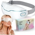Nano Mist Steam Eye Mask, 2 Steam Modes, 40°C/42°C Hot Compress ...