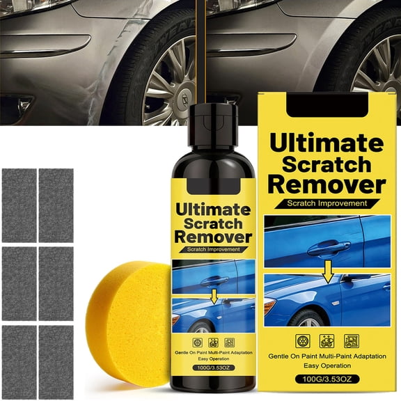 Nano Polix Scratch Remover-3.53 Fl Oz NanoPolix Ultimate Scratch Remover,The Magic 60-Second Fix for All Car Scratches,Quick Repair Scratches and Restore Shine, All Paint Colors Polishing Kit