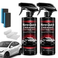 thumbnail image 1 of Nano-Quick Ceramic Coating Pro for Automobiles, 500ml Nano Quick Coat Restore, 2 in 1 Protective & Stylish, Advanced Ceramic Technology, Deep Gloss Shine Long-Lasting Polish for Car(2Sets), 1 of 9