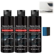 Nano-Quick Ceramic Coating Pro for Automobiles,Quick Coat Restore Spray for Car Detailing, Long-Lasting Polish Restore