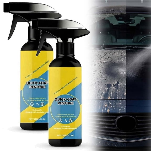 Nano Quick Coat Restore, 2026 Advanced Automobile Quick-Acting Coating Agent, Quick Effect CoatingAgent Spray with Dust Proof and Glazing Effects Long-Lasting Car Showroom Gloss