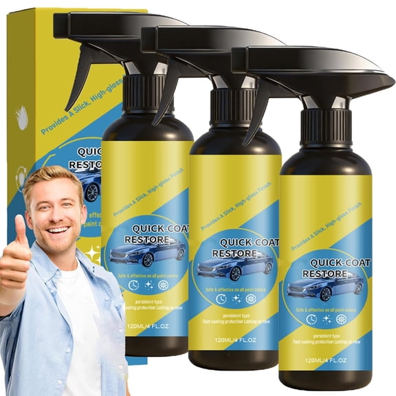 Nano Quick Coat Restore,Car Nano Coating Spray,Quick Coat Restore,Car Nano Quick-Coat Restore-Coating Spray,Long-Lasting Protection Waterless Wash