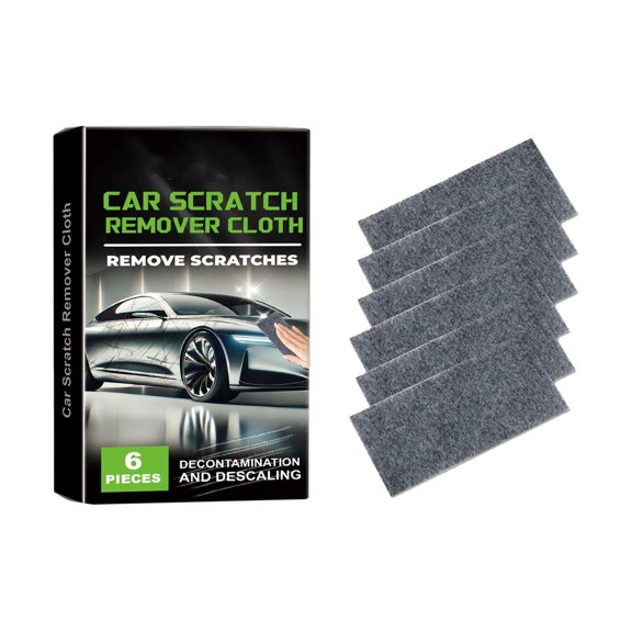 Nano Sparkle Cloth Car Scratch Remove,Upgraded Nano Sparkle Cloth for Cars Scratches,6 Pcs Miracle Nano Cleaning Cloth Scratch Remover for Deep Scratch Repair on Car Paint
