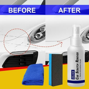 Nano Sparkle Cloth Car Scratch Remover, Car Scratch Repair Spray for Deep Scratches, 3 in 1 High Protection Quick Car Coating Spray, Car Scratches Repair Nano Spray