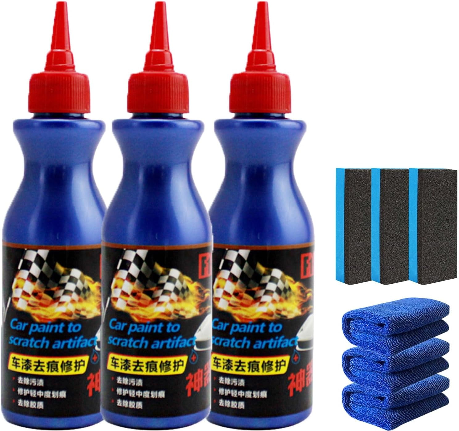 Nano Sparkle Wax For Car Scratches, Scratch Repair Wax For Car, Car