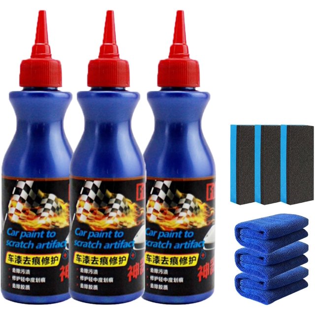 Nano Sparkle Wax For Car Scratches, Scratch Repair Wax For Car, Car