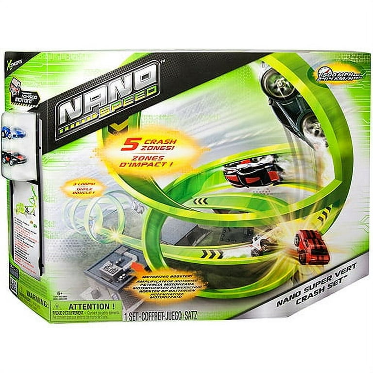 Nano Speed Super Vert Crash Play Set - Walmart.com