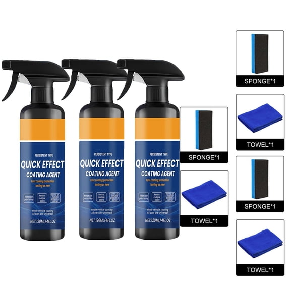 Nano Spray for Fars,Nano Quick Coat Restore,2026 Upgrade Nano Quick Coat Restore - Quick Effect Coating Agent for Car, Car Coating Spray for Shine & Protection (1PCS)