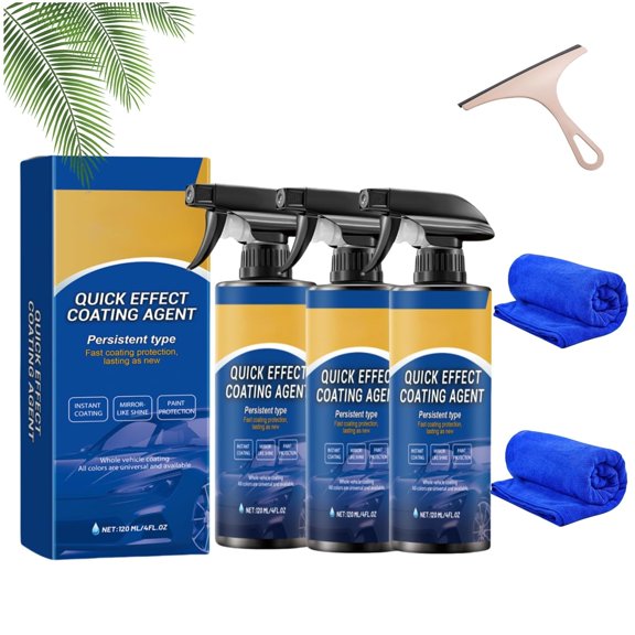 Nano Spray from Germany,2026 New Nano Spray Seal for Car,120ml/4.2oz Advanced Car Quick-Acting Coating Agent for All Vehicles (3PCS)