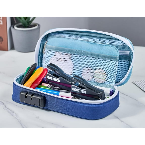 Nano  Staplers, Black, 2-Pack - Easy One-Finger Stapling, Jam-, Compact Office Tool